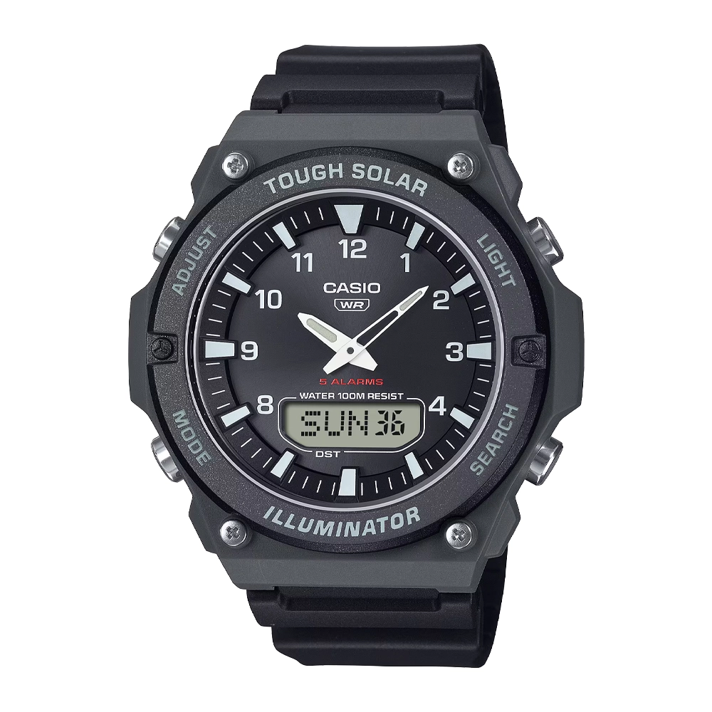 ساعت مچی مردانه عقربه ای برند کاسیو Casio مدل AQ-S820W-1AVDF