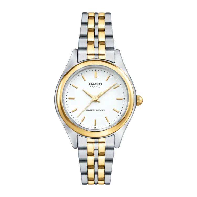 ساعت مچی زنانه عقربه ای برند کاسیو Casio مدل LTP-1129G-7ARDF