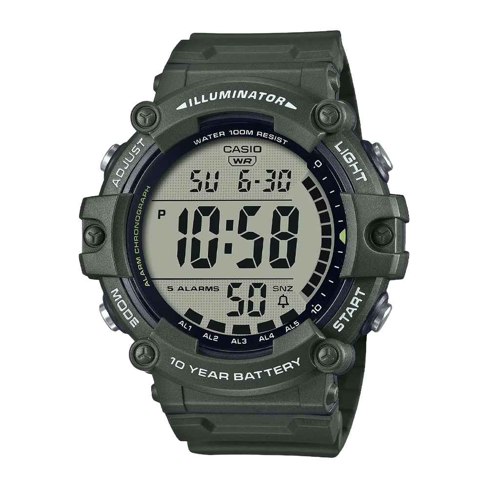ساعت مچی مردانه عقربه ای برند کاسیو Casio مدل AE-1500WHX-3AVDF
