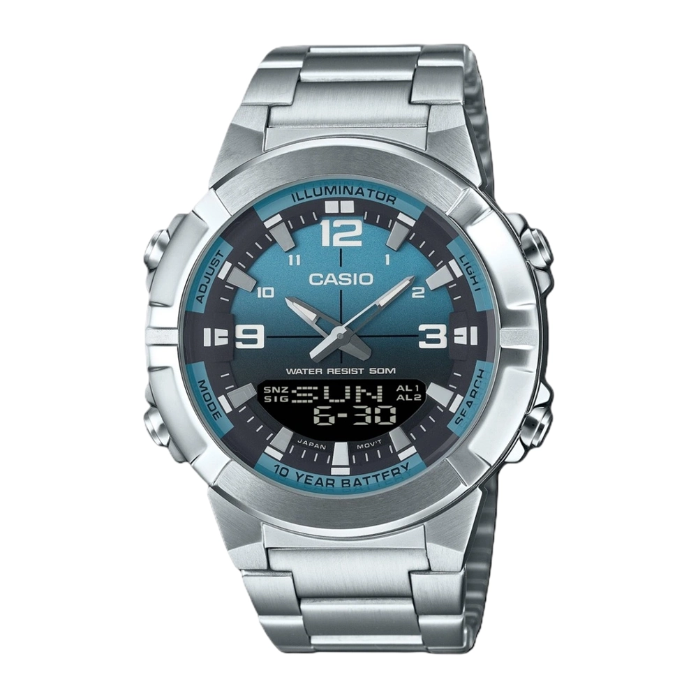ساعت مچی مردانه عقربه ای برند کاسیو Casio مدل AMW-870DA-2A2VDF