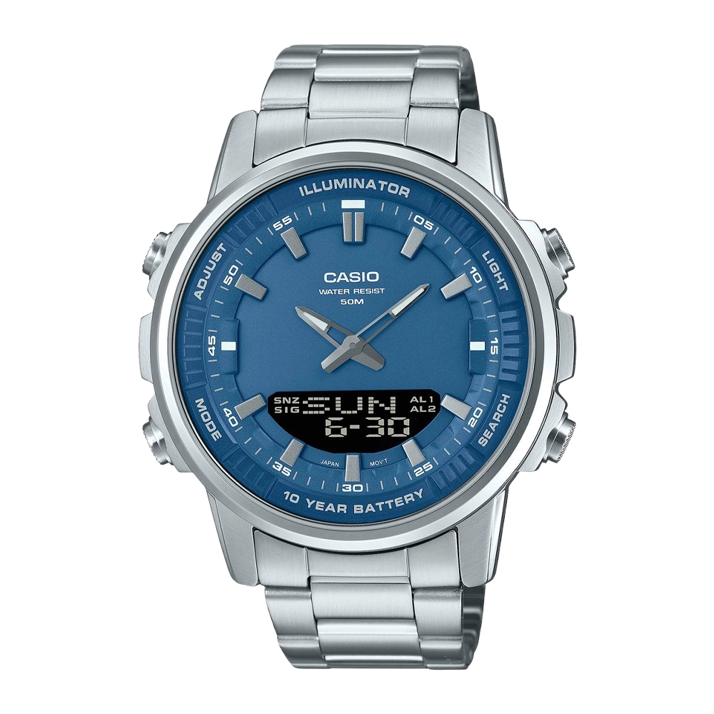 ساعت مچی مردانه عقربه ای برند کاسیو Casio مدل AMW-880D-2A1VDF