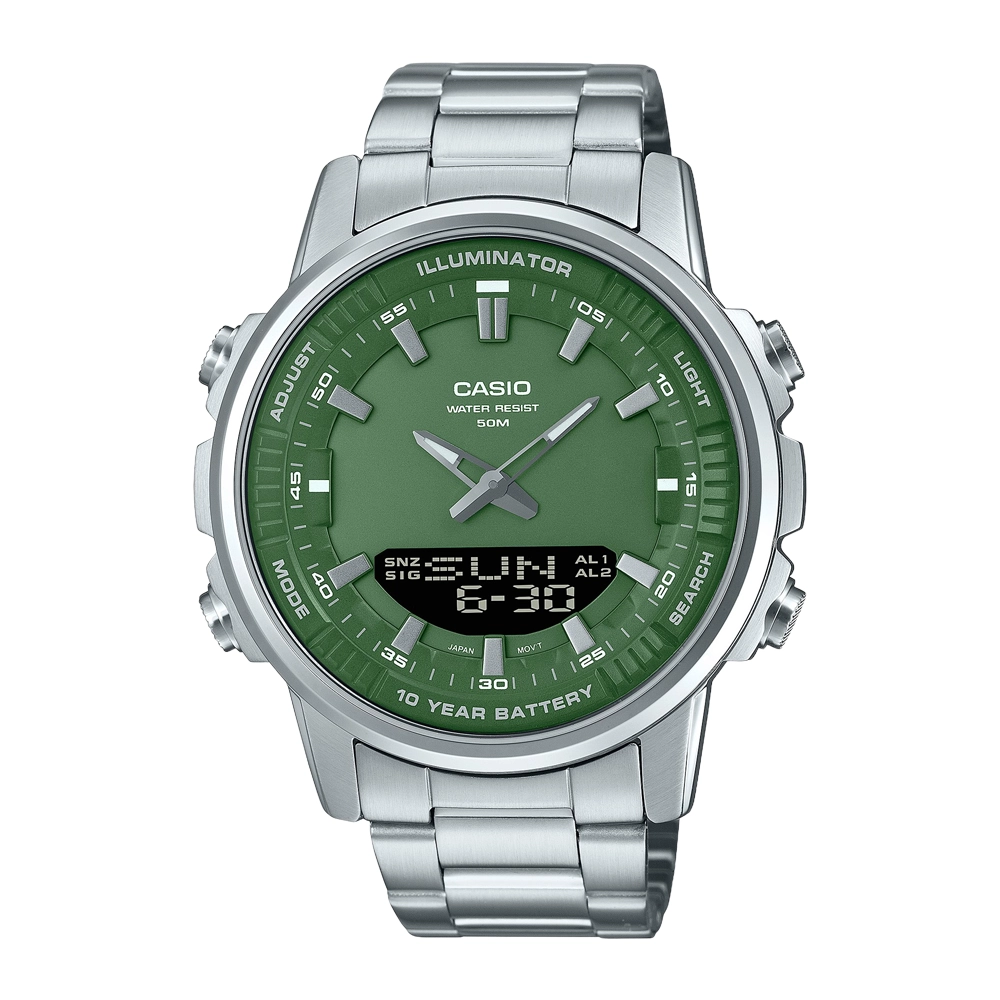 ساعت مچی مردانه عقربه ای برند کاسیو Casio مدل AMW-880D-3AVDF