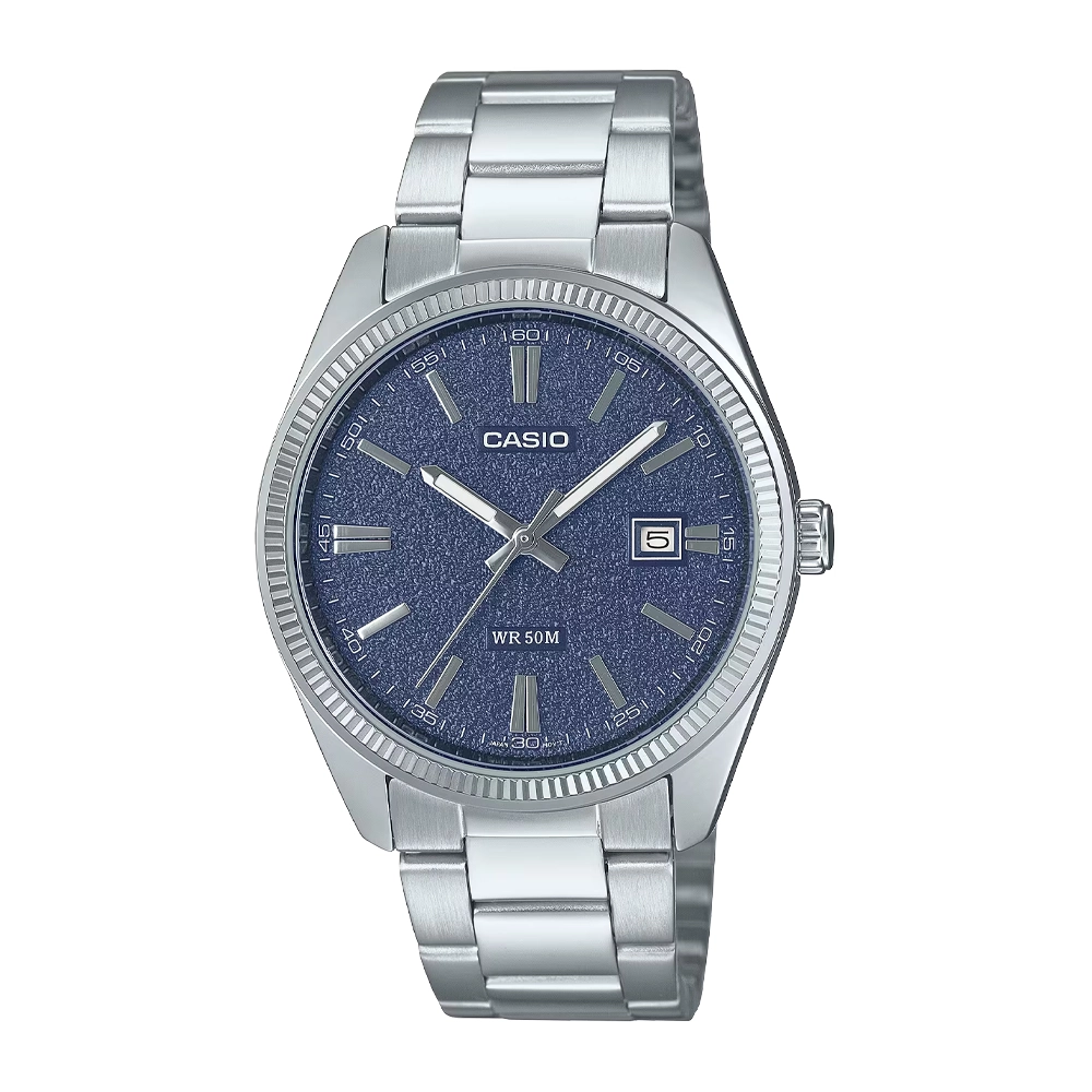 ساعت مچی مردانه عقربه ای برند کاسیو Casio مدل MTP-1302DA-2A1VDF