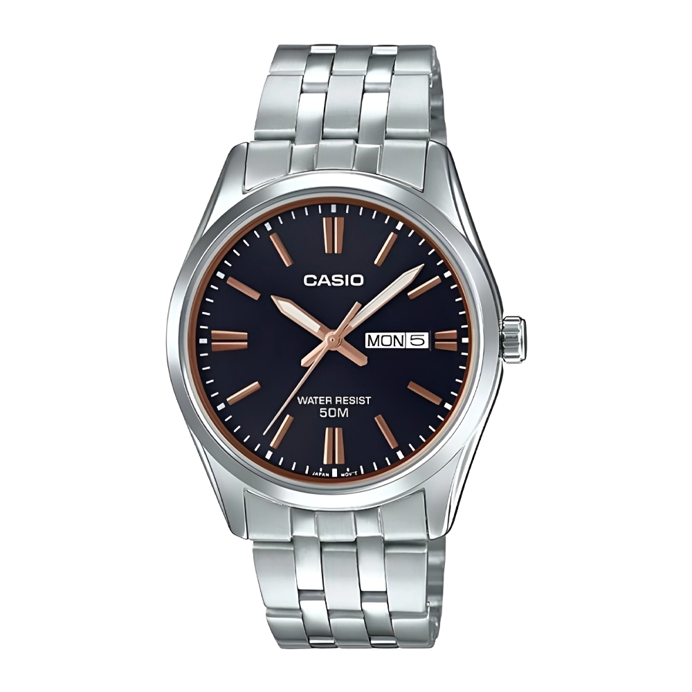 ساعت مچی مردانه عقربه ای برند کاسیو Casio مدل MTP-1335D-1A2VDF