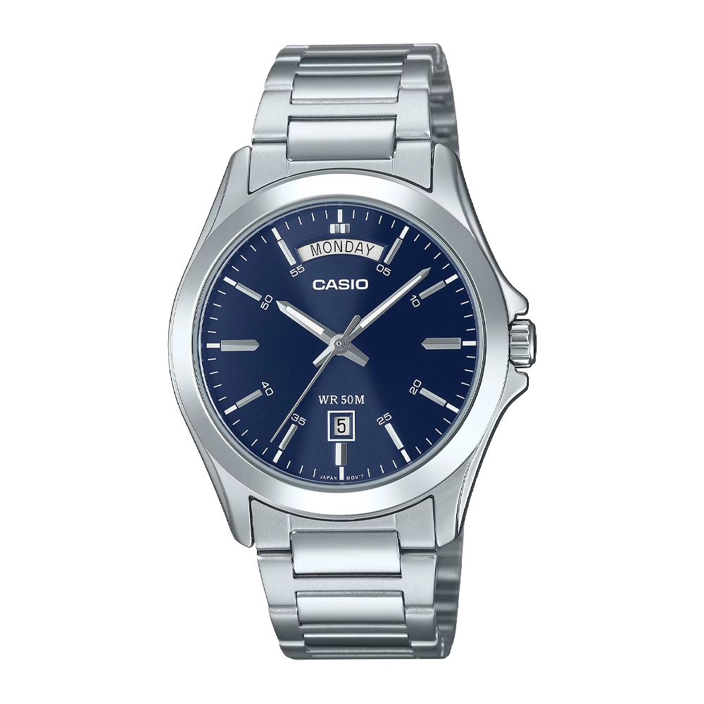 ساعت مچی مردانه عقربه ای برند کاسیو Casio مدل MTP-1370D-2A2VDF