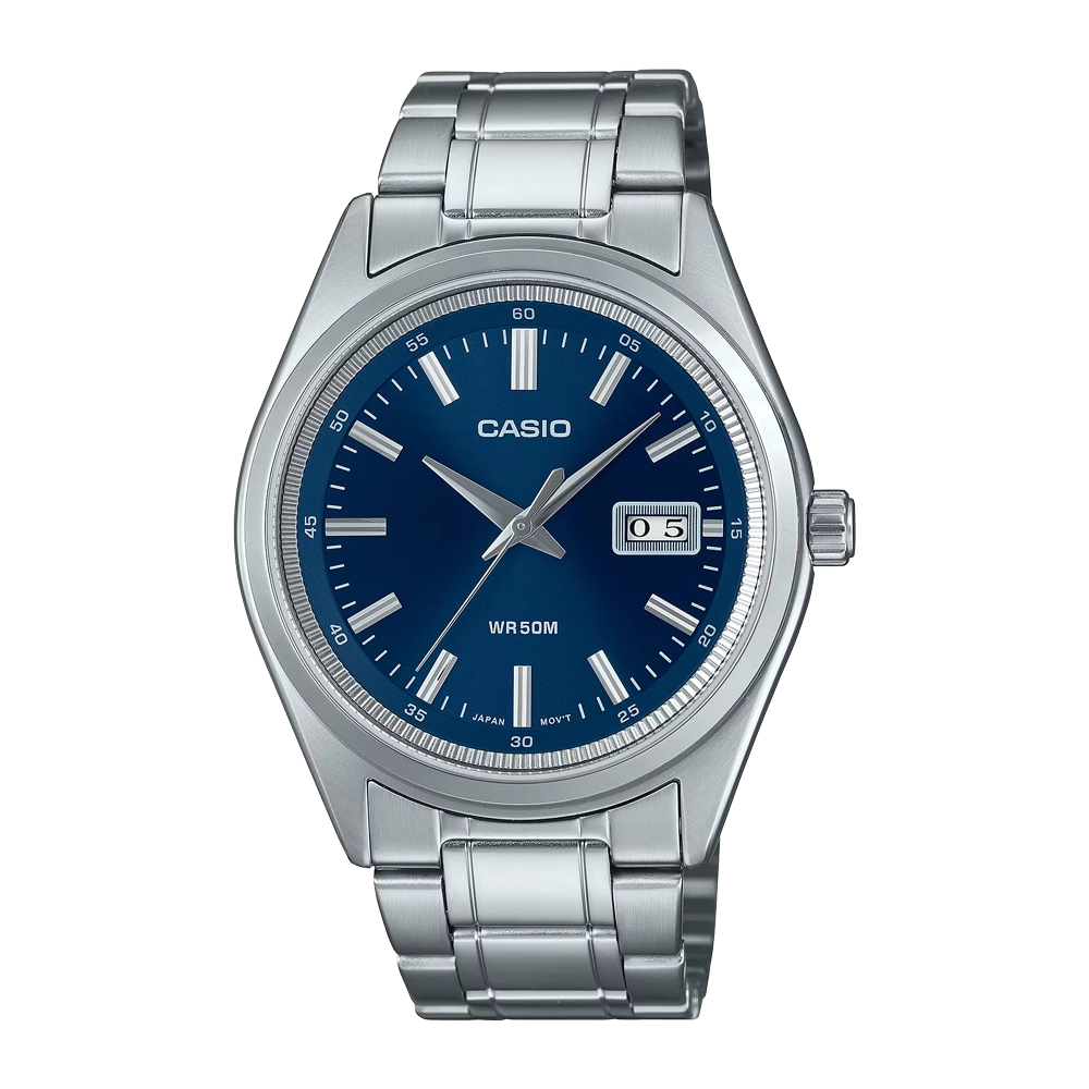 ساعت مچی مردانه عقربه ای برند کاسیو Casio مدل MTP-B180D-2AVDF