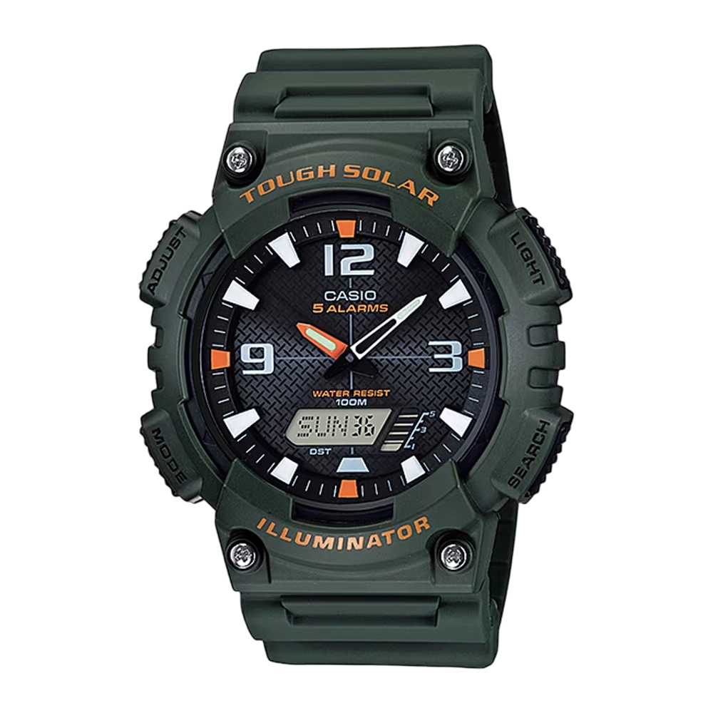 ساعت مچی مردانه عقربه ای برند کاسیو Casio مدل AQ-S810W-3AVDF