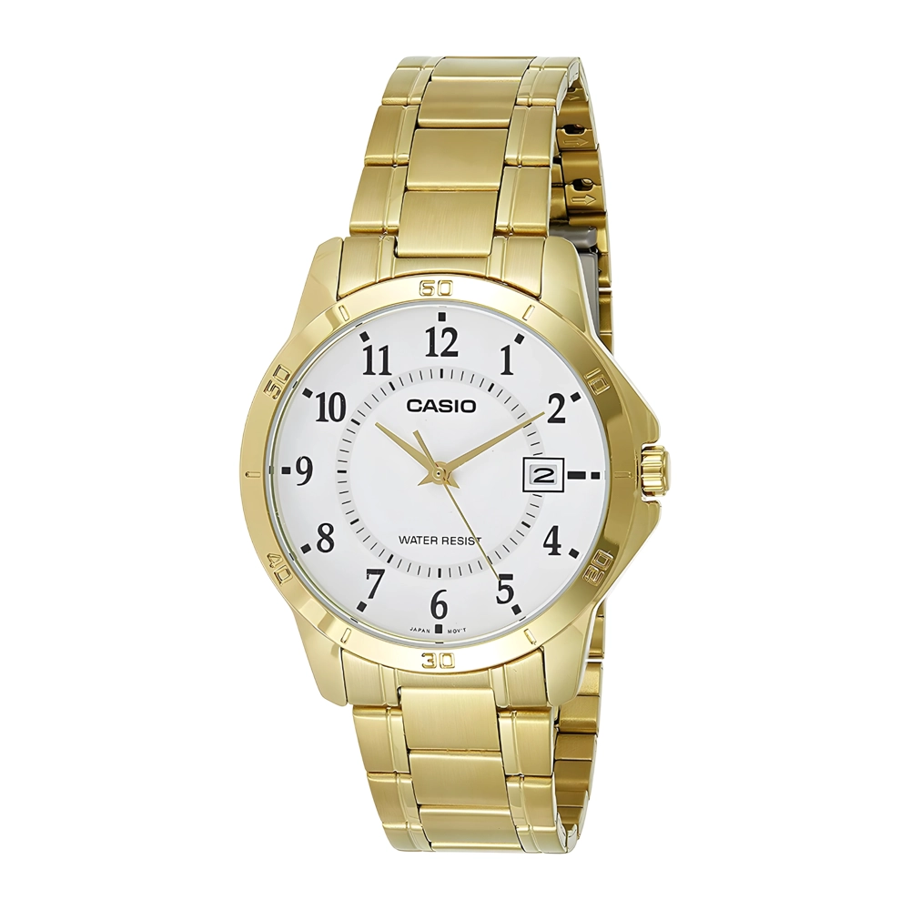 ساعت مچی مردانه عقربه ای برند کاسیو Casio مدل MTP-V004G-7BUDF