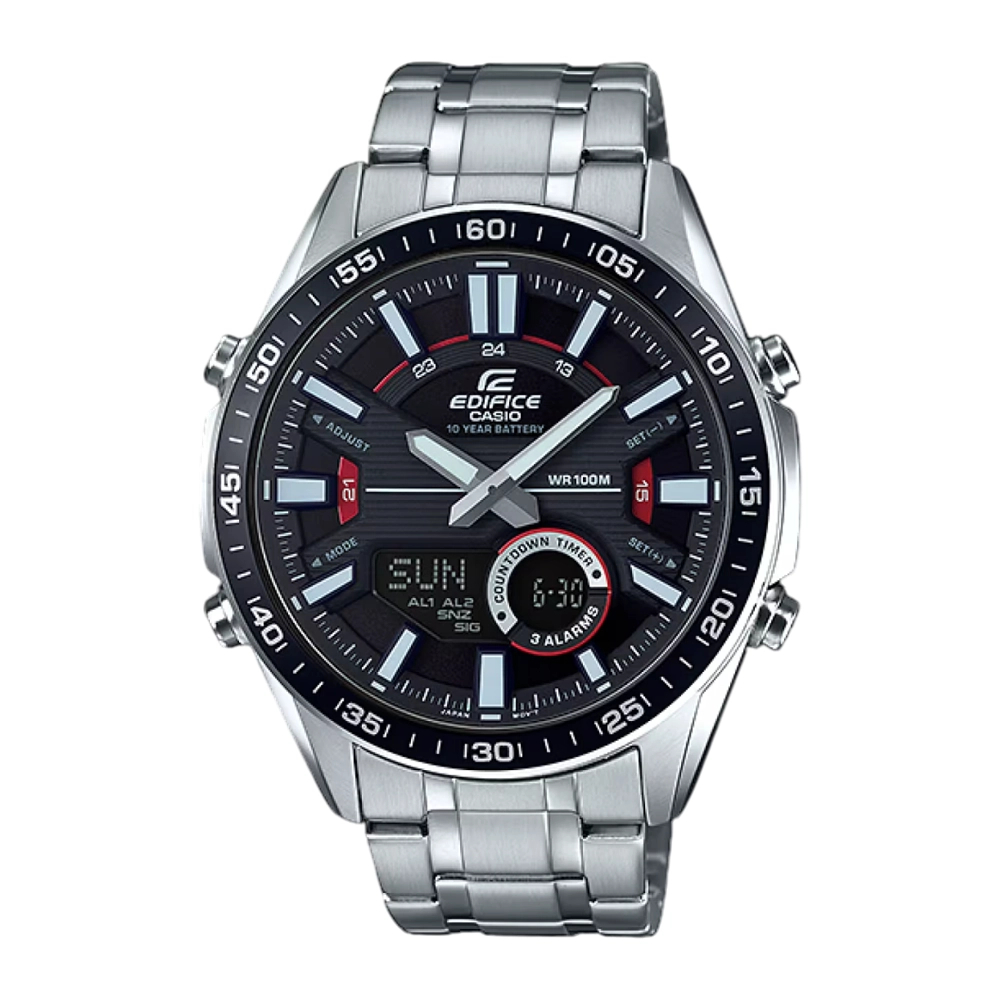 ساعت مچی مردانه عقربه ای برند کاسیو ادیفایس Casio Edifice مدل EFV-C100D-1A