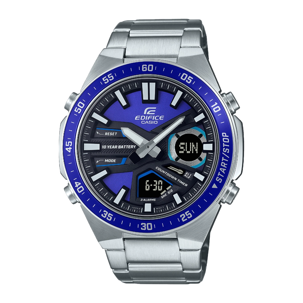 ساعت مچی مردانه عقربه ای برند کاسیو ادیفایس Casio Edifice مدل EFV-C110D-2AVDF
