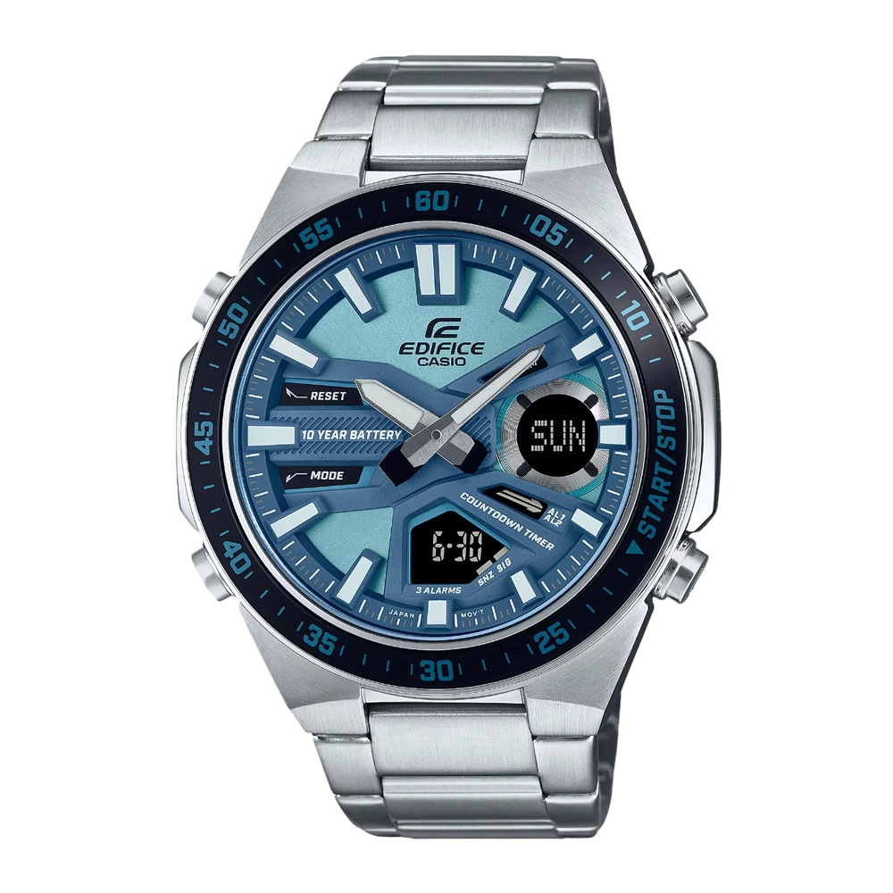 ساعت مچی مردانه عقربه ای برند کاسیو ادیفایس Casio Edifice مدل EFV-C110D-2B