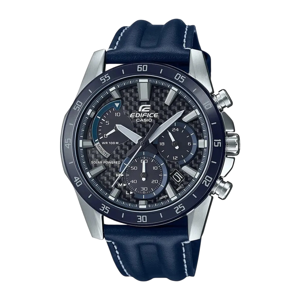 ساعت مچی مردانه عقربه ای برند کاسیو ادیفایس Casio Edifice مدل EQS-930BL