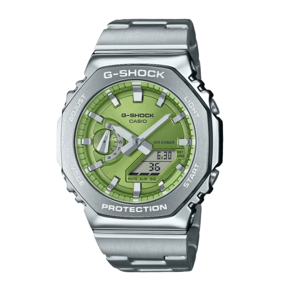ساعت مچی مردانه عقربه ای برند کاسیو جی شاک Casio G-Shock مدل GM-2110D-3ADR