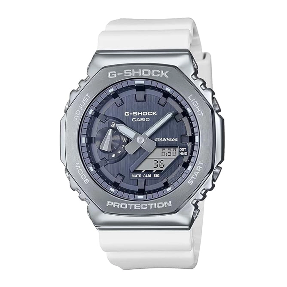 ساعت مچی مردانه عقربه ای برند کاسیو جی شاک Casio G-Shock مدل GM-2100WS-7ADR