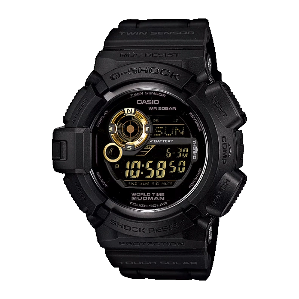 ساعت مچی مردانه دیجیتال برند کاسیو جی شاک Casio G-Shock مدل G-9300GB-1