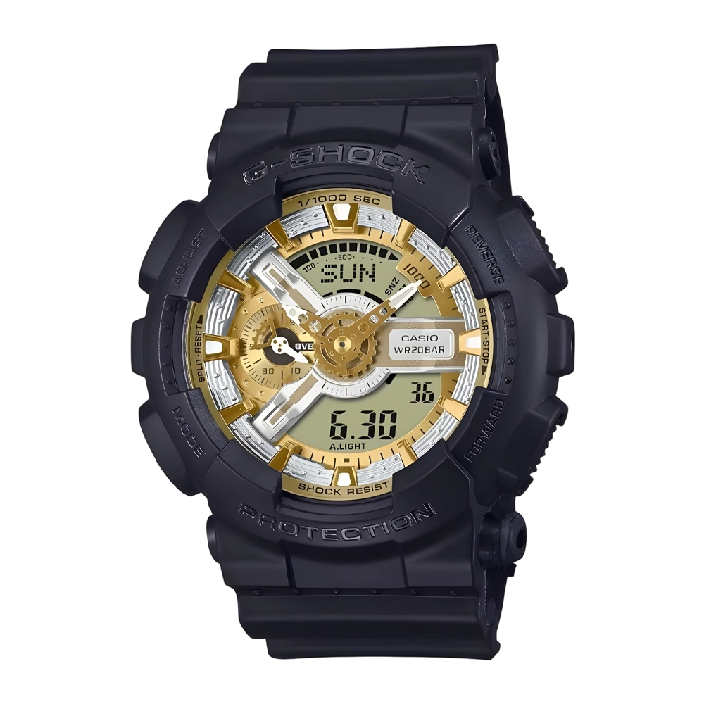 ساعت مچی مردانه عقربه ای برند کاسیو جی شاک Casio G-Shock مدل GA-110CD-1A9