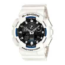 ساعت مچی مردانه عقربه ای برند کاسیو جی شاک Casio G-shock مدل GA-100B-7ADR