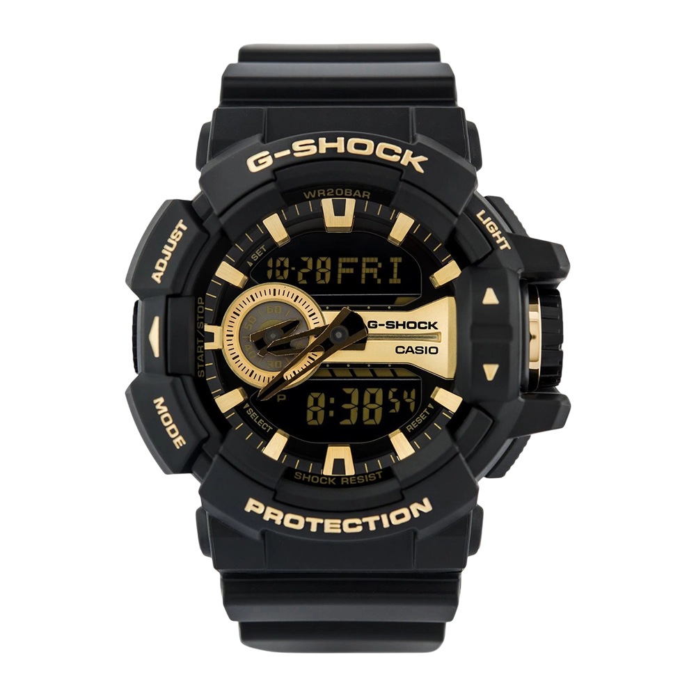 ساعت مچی مردانه عقربه ای برند کاسیو جی شاک Casio G-Shock مدل GA-400GB-1A9DR