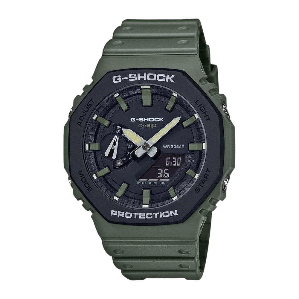ساعت مچی مردانه عقربه ای برند کاسیو جی شاک Casio G-Shock مدل GA-2110SU-3ADR