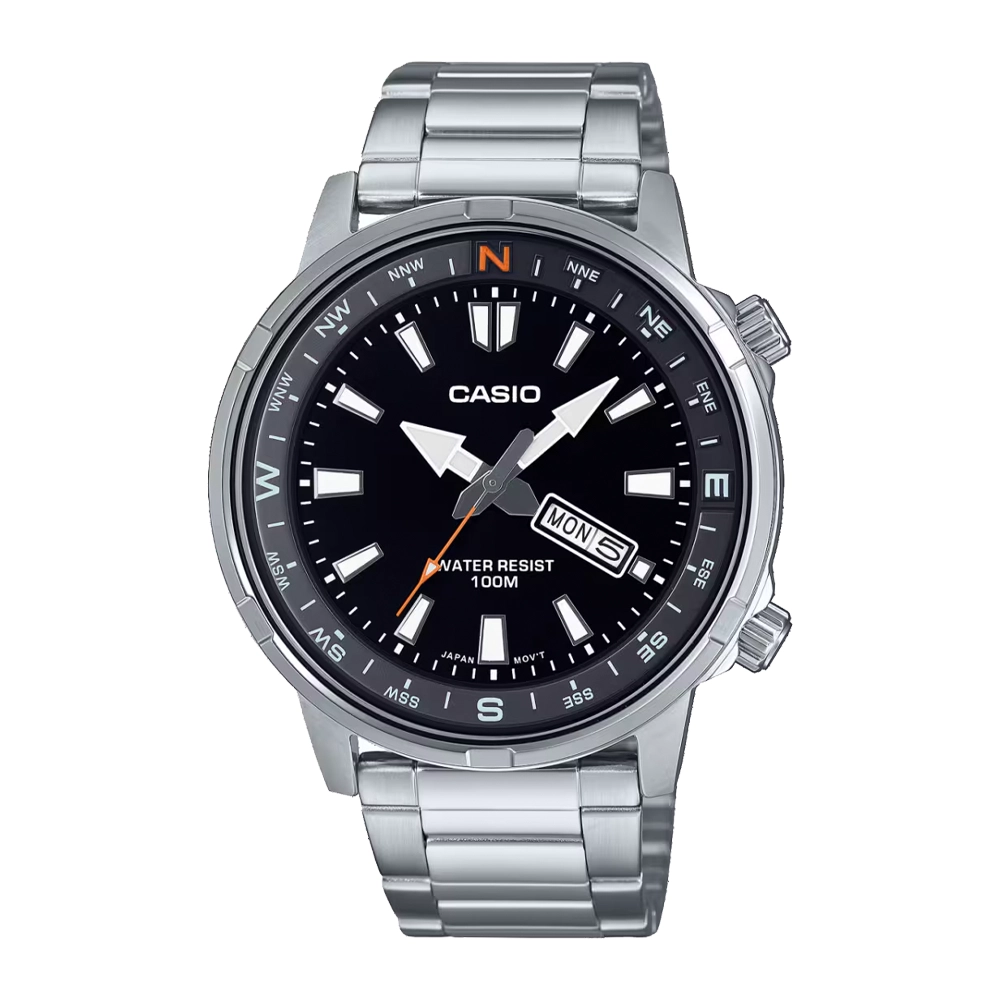 ساعت مچی مردانه عقربه ای برند کاسیو Casio مدل MTD-130D-1A4VDF