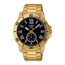ساعت مچی مردانه عقربه ای برند کاسیو Casio مدل MTP-VD200G-1BUDF