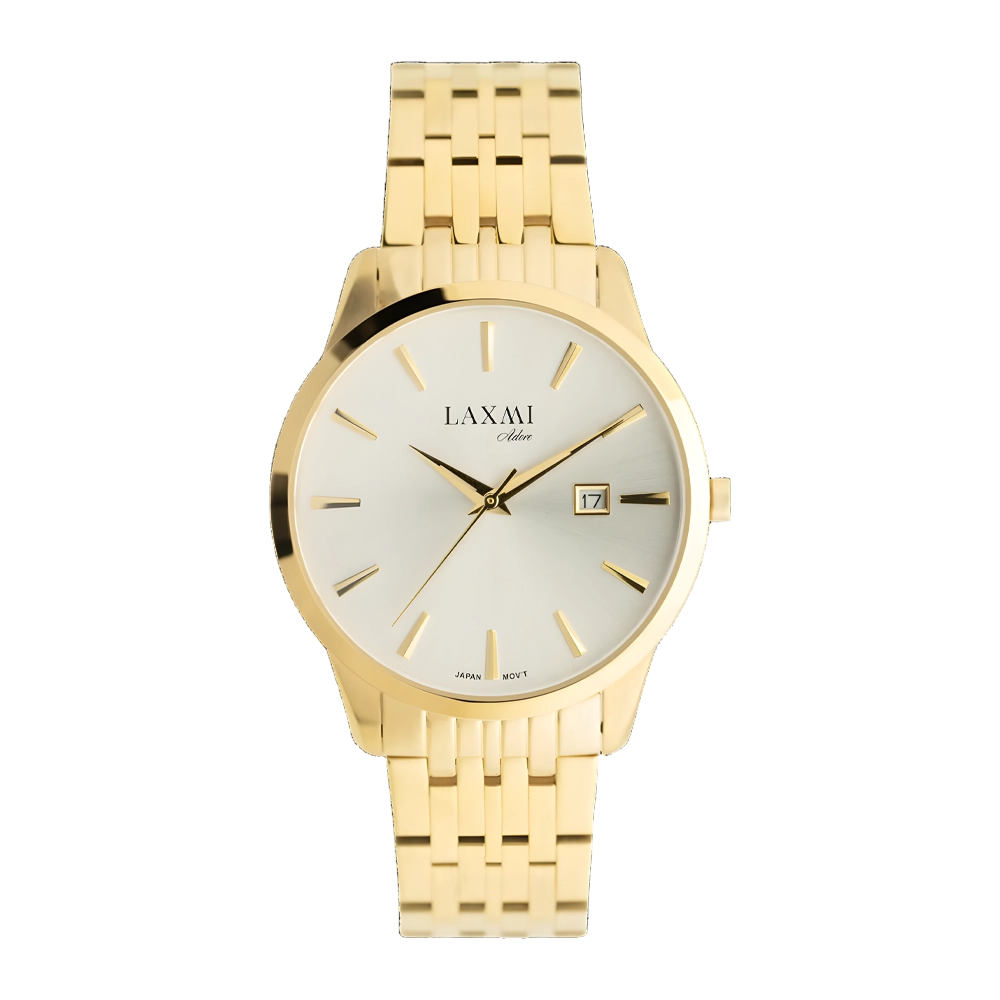 ست ساعت مچی عقربه ای اسپرت برند لاکسمی Laxmi مدل 8541G-8541L