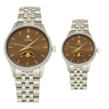 ست ساعت مچی عقربه ای برند سناتور Senator مدل 1003G-1003L
