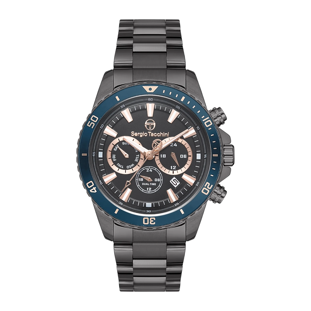 ساعت مچی مردانه عقربه ای برند سرجیو تاچینی Sergio Tacchini مدل ST.1.10174-5